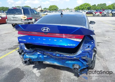 2023 Hyundai Elantra Hybrid Limited from USA, damaged, VIN KMHLN4AJ0PU069914